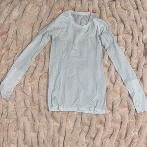 Lululemon white long sleeve